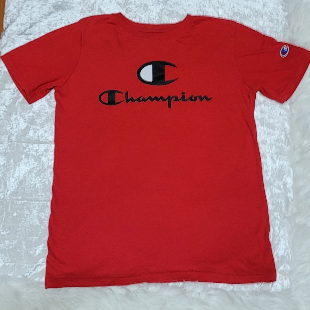 Champion Red Graphic Boys T-Shirt